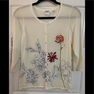 Vertigo Paris Cardigan Embroidered and Sequins